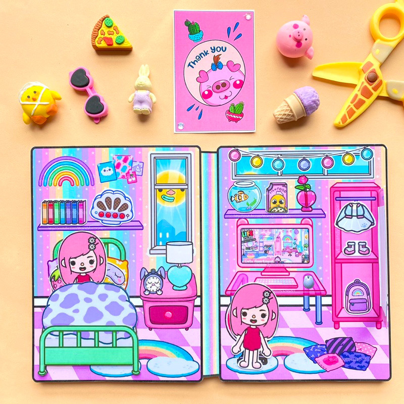 Jual Toca Boca Paper Doll House Terlengkap & Harga Terbaru Oktober 2026 ...