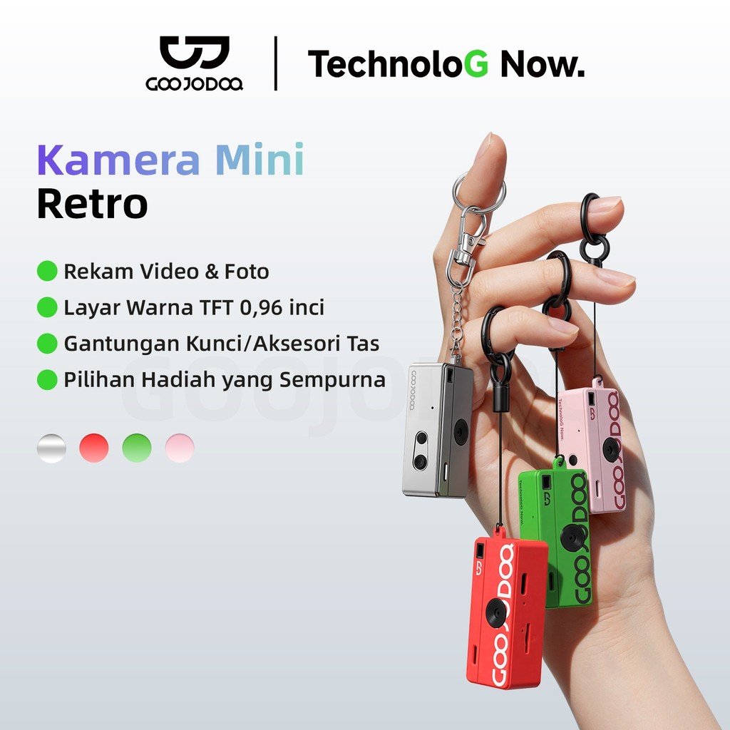 Jual Goojodoq ibu jari Keychain Kamera - 720P Mini Camera, Aksesori CCD  Retro, Hadiah Unik untuk Pelajar dan Teman | Shopee Indonesia