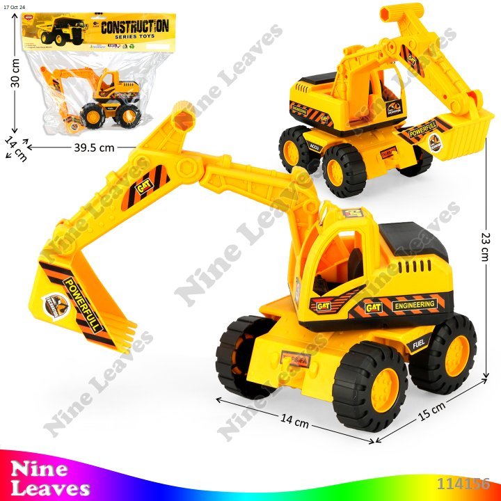Jual Mainan Anak Excavator Roda Ban Friction Construction N012FA ...