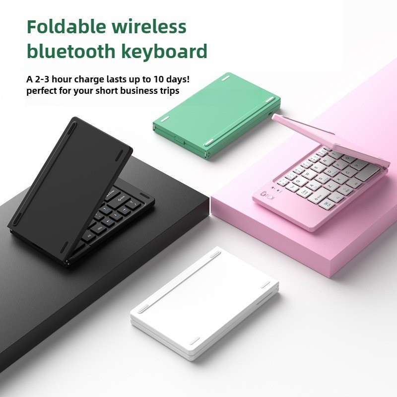 Jual Portable Bluetooth Foldable Keyboard For IOS/Android/Windows ...