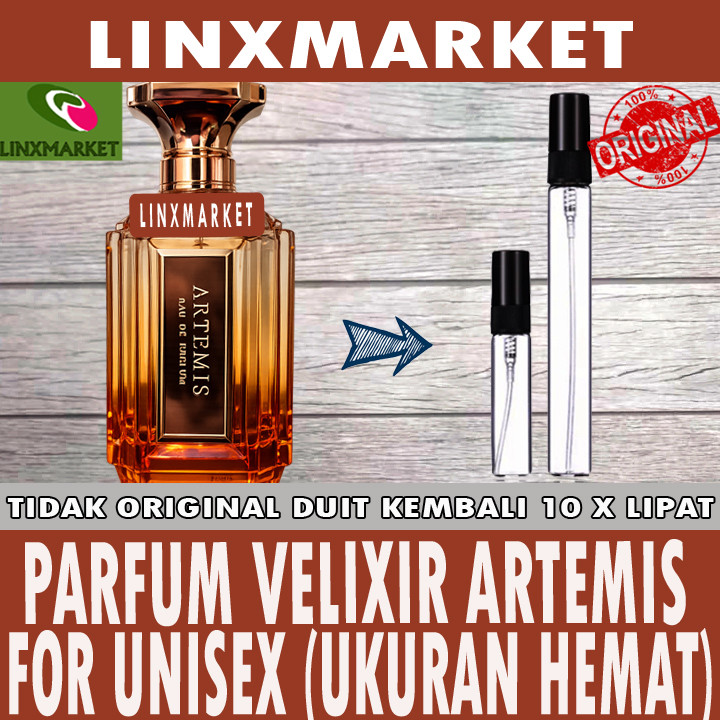Jual ORIGINAL VELIXIR ARTEMIS FOR UNISEX EDP EAU DE PARFUM UKURAN HEMAT ...