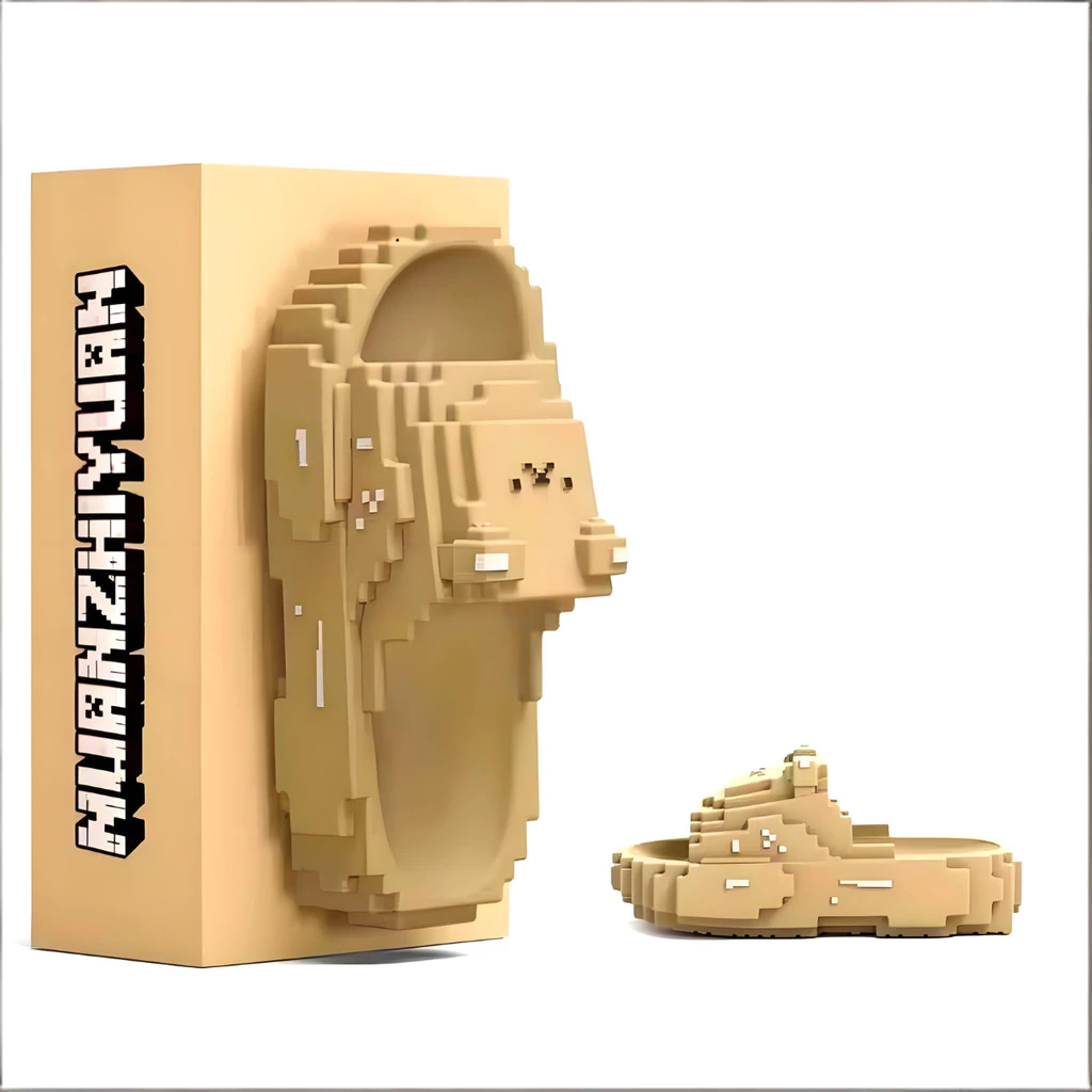 Foto 7 Sandal Anak Minecraft Lucu, Sandal Stylish Nyaman untuk Anak Laki-Laki Perempuan | 012