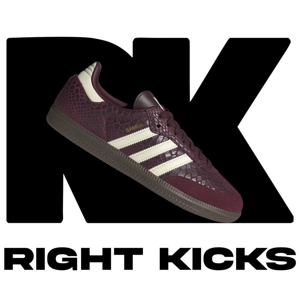 Jual Adidas Samba OG Maroon Python Cream White (IH3979) | Shopee Indonesia