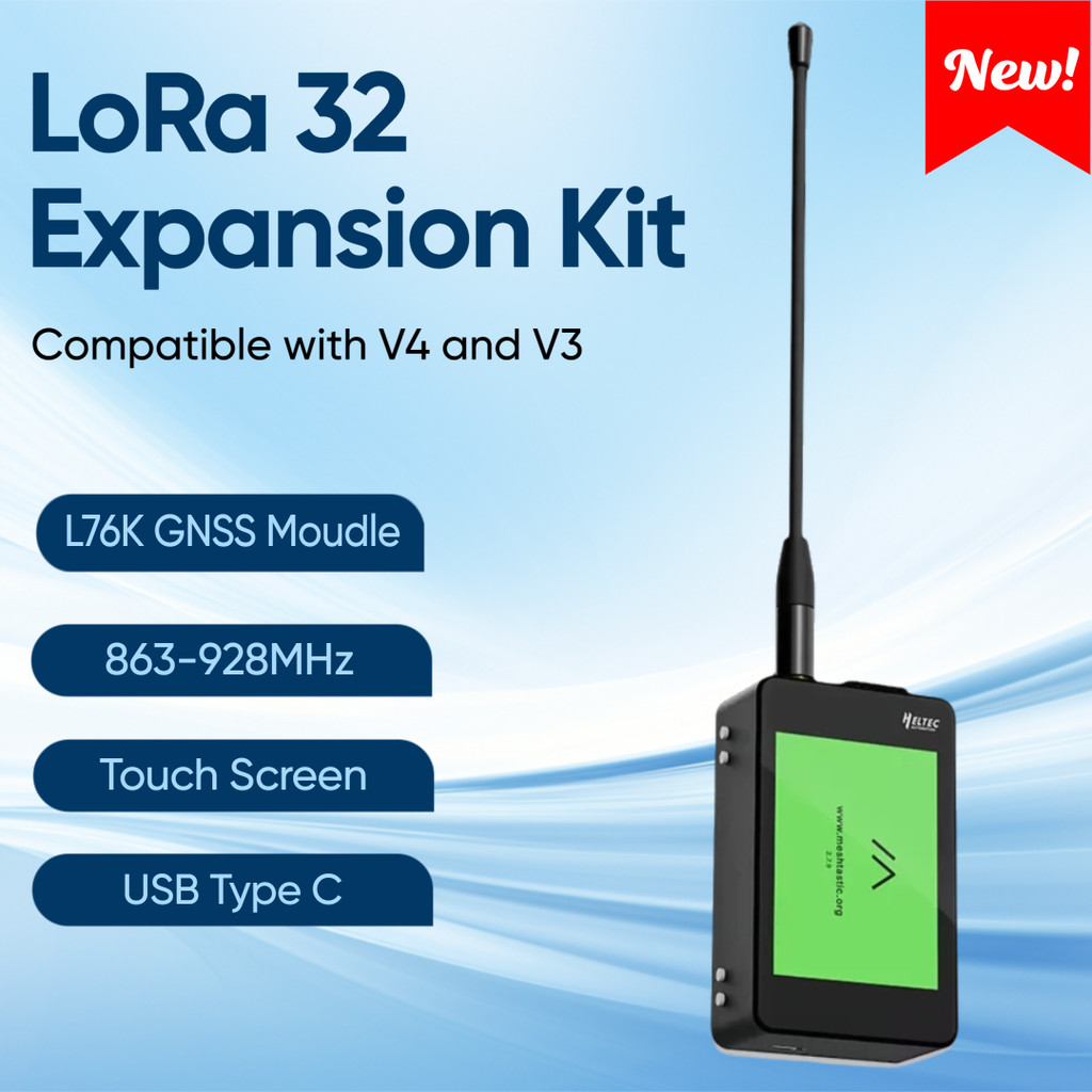 Jual WiFi LoRa 32 Heltec V4 V3 Expansion Kit for Meshtastic LoRaWAN ...