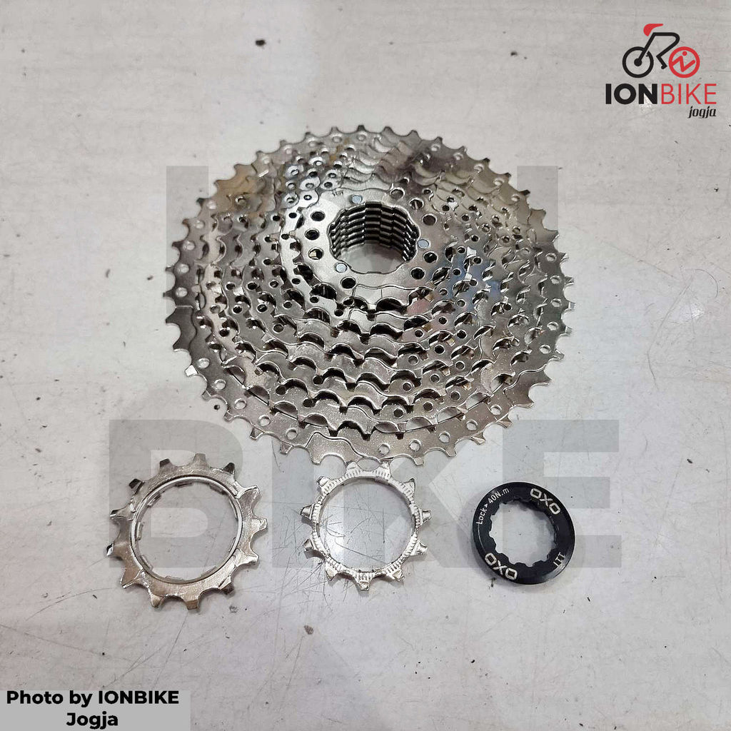 Jual Cassette Sprocket OXO 9 Speed 11-42T - Casete Sproket 42 T Slop ...