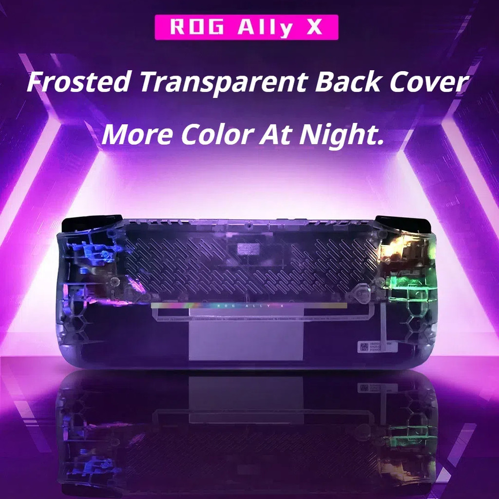 Jual Transparent Back Plate For Rog Ally X DIY Replacement Shell Case ...