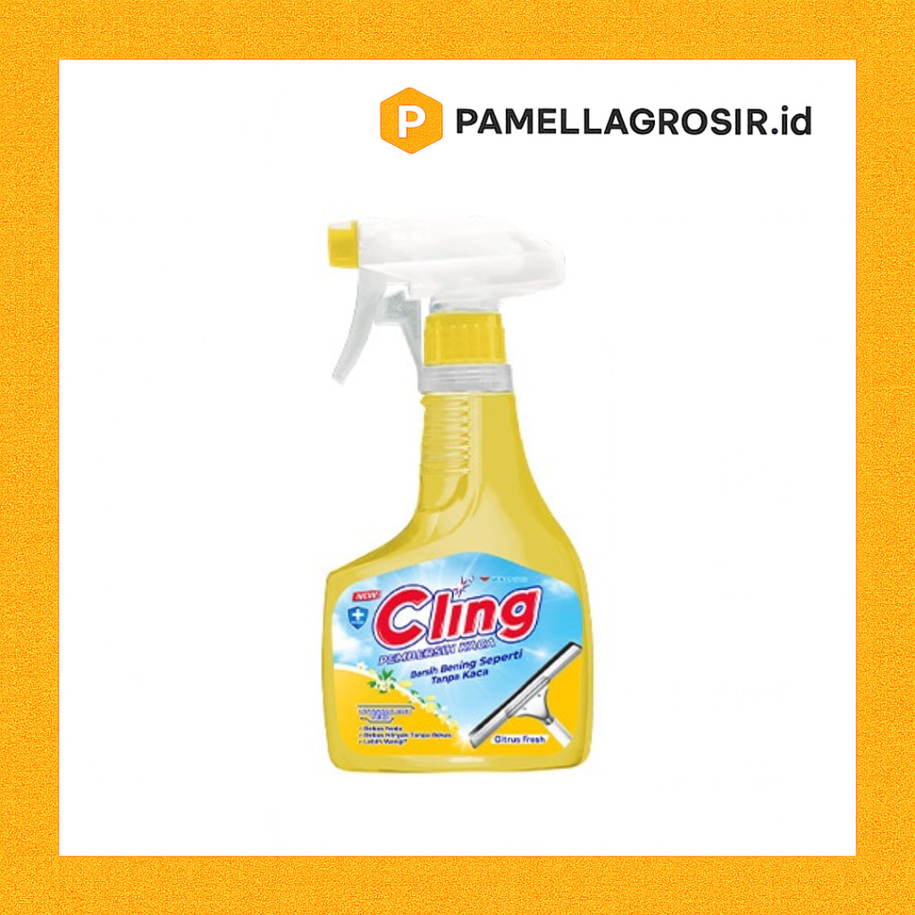 Jual CLING BOTOL PEMBERSIH KACA 440ML | Shopee Indonesia