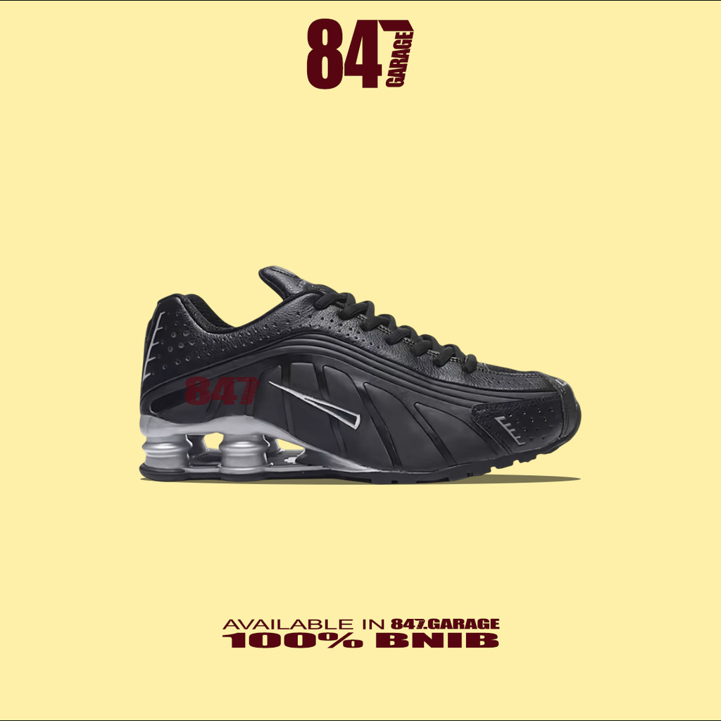 Jual Sepatu Nike Shox R4 Grey Black Brand New In With Tag Box | Shopee ...