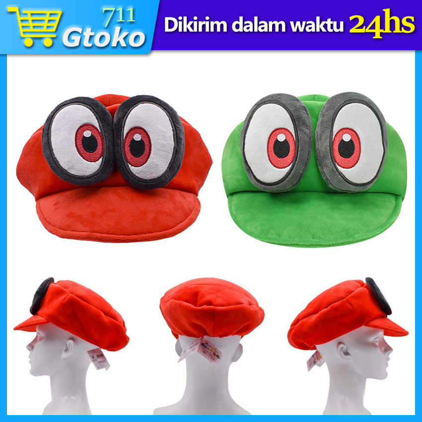 Jual Topi Super Mario Bross Topi Chucky Archie Odyssey Bahan Plush New ...