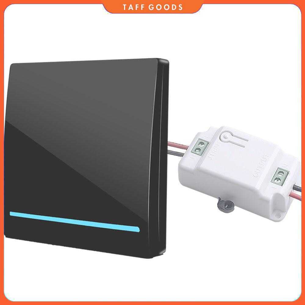 Jual TaffHOME Saklar Lampu Wireless Dinding Tembok Lamp Switch RF ...