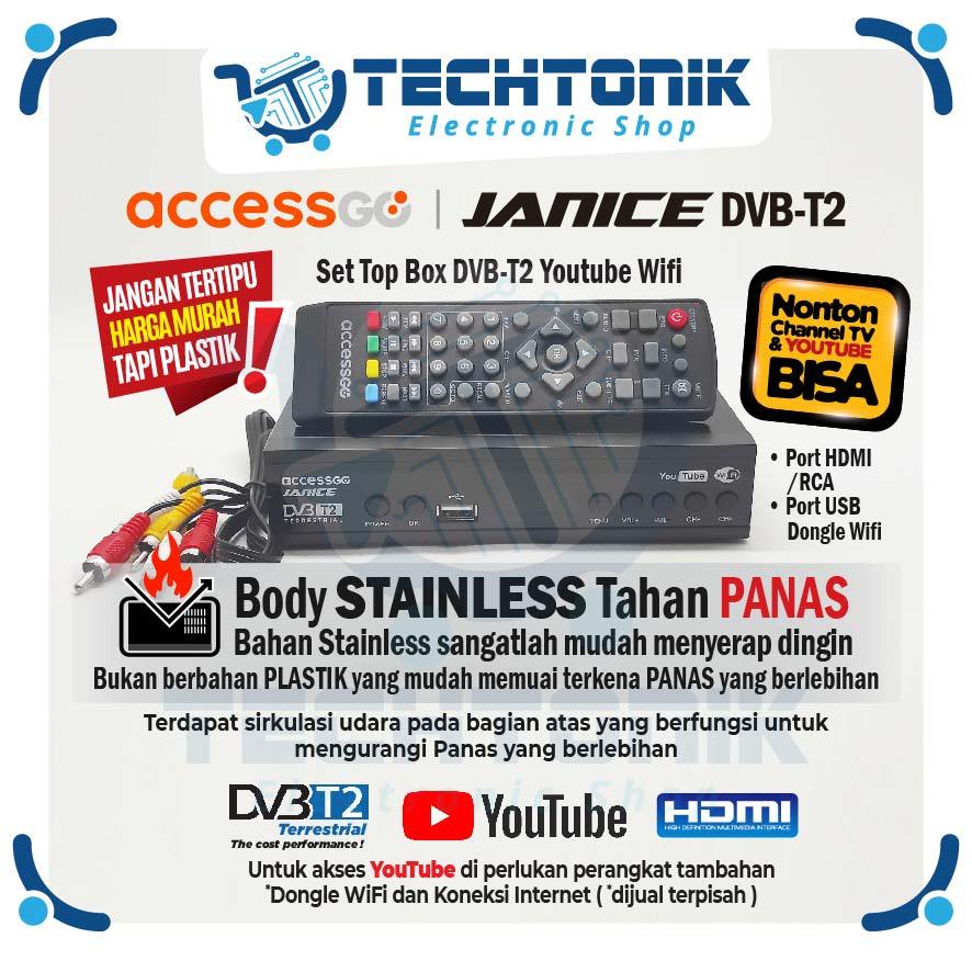 AccessGo Janice Set Top Box DVB-T2 Wifi Promo Spesial 3.3