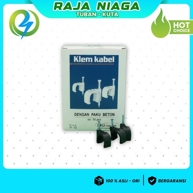 Jual Klem Kabel Hitam 11–12 mm Berkualitas Tinggi untuk Instalasi yang ...