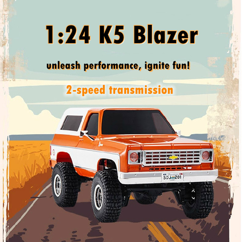 Jual FMS RC Car 1:24 K5 Blazer FCX24 4WD with 2 Speed RTR Crawler ...
