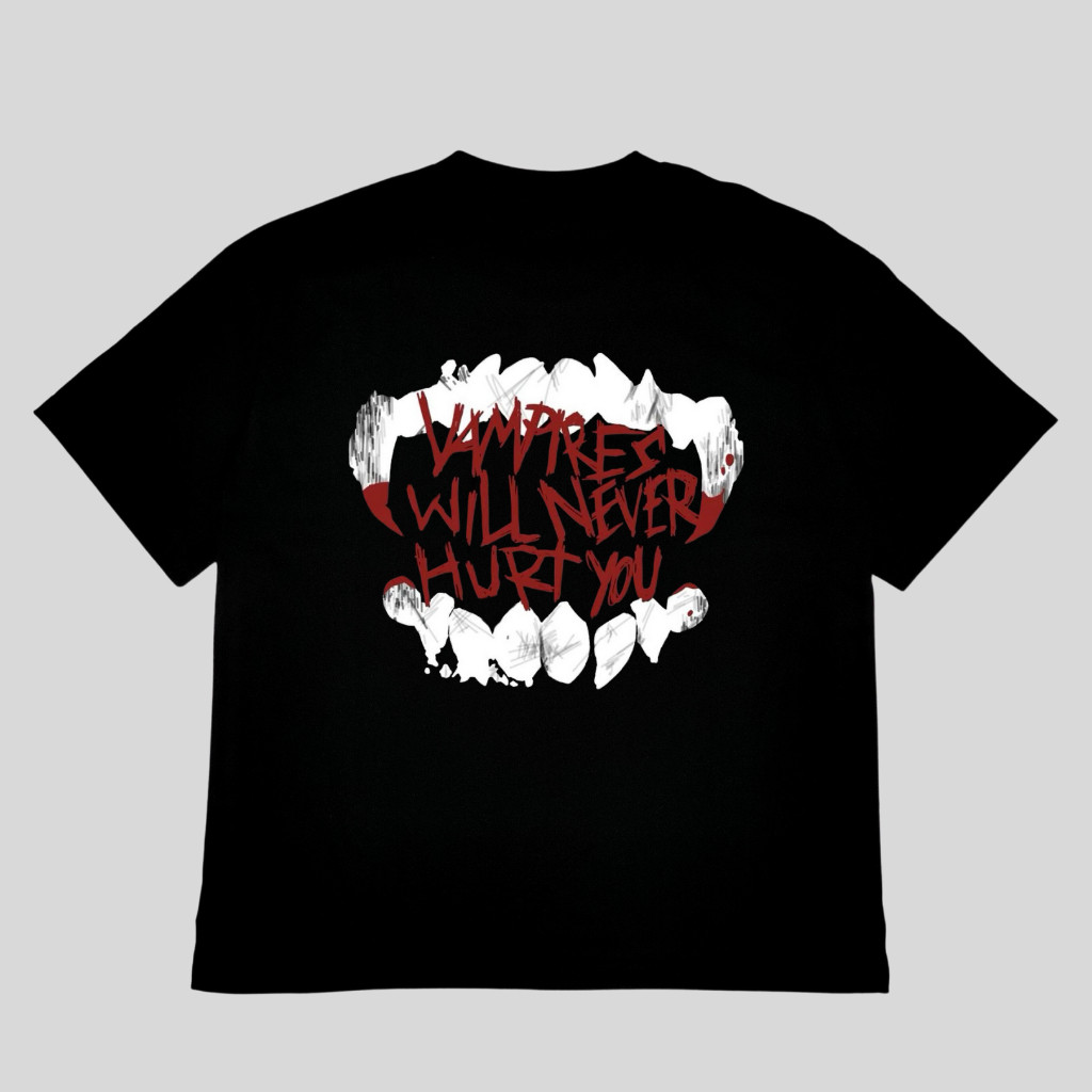 Jual (COD) DISASTR Kaos MCR My Chemical Romance Vampires Black Tshirt ...