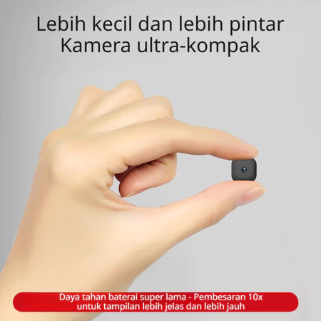 Mini Portabel/HD 1080P/Nirkabel/Night Vision/Motion Alert JS Kamera CCTV Wireless Untuk Rumah - Kamera Pengintai Indoor Kecil