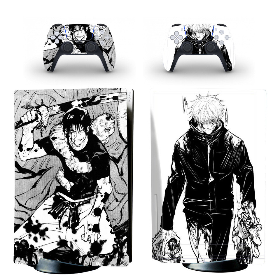 Jual Jujutsu Kaisen Gojo Satoru PS5 Disc Skin Sticker for Playstation 5 ...
