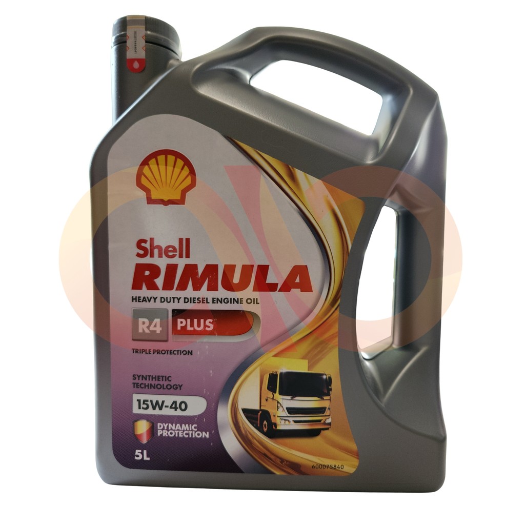 Jual Shell | Oli Mobil Diesel Rimula R4 Plus 15W-40 5 Ltr / 1 Galon ...