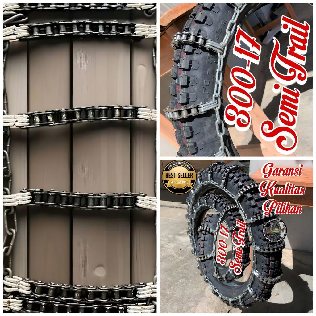 Jual RANTAI BAN MOTOR GUNUNG KANCING 3 MOTOR OJEK 14-17 -18 | Shopee ...