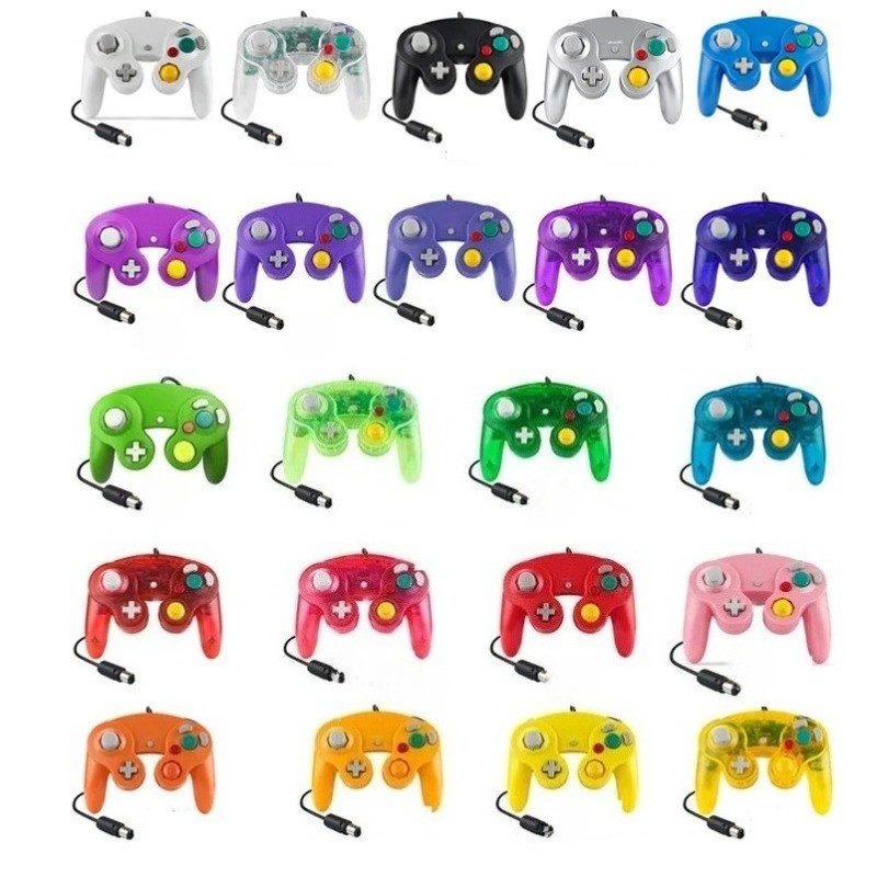Jual Multi-Colors for Game Cubes Controller Wired Gamepad Controller ...