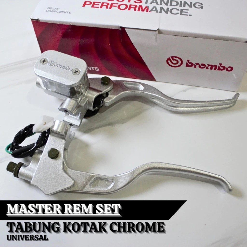 Jual Master rem tabung Kotak Silver BRB master rem tabung kanan ...