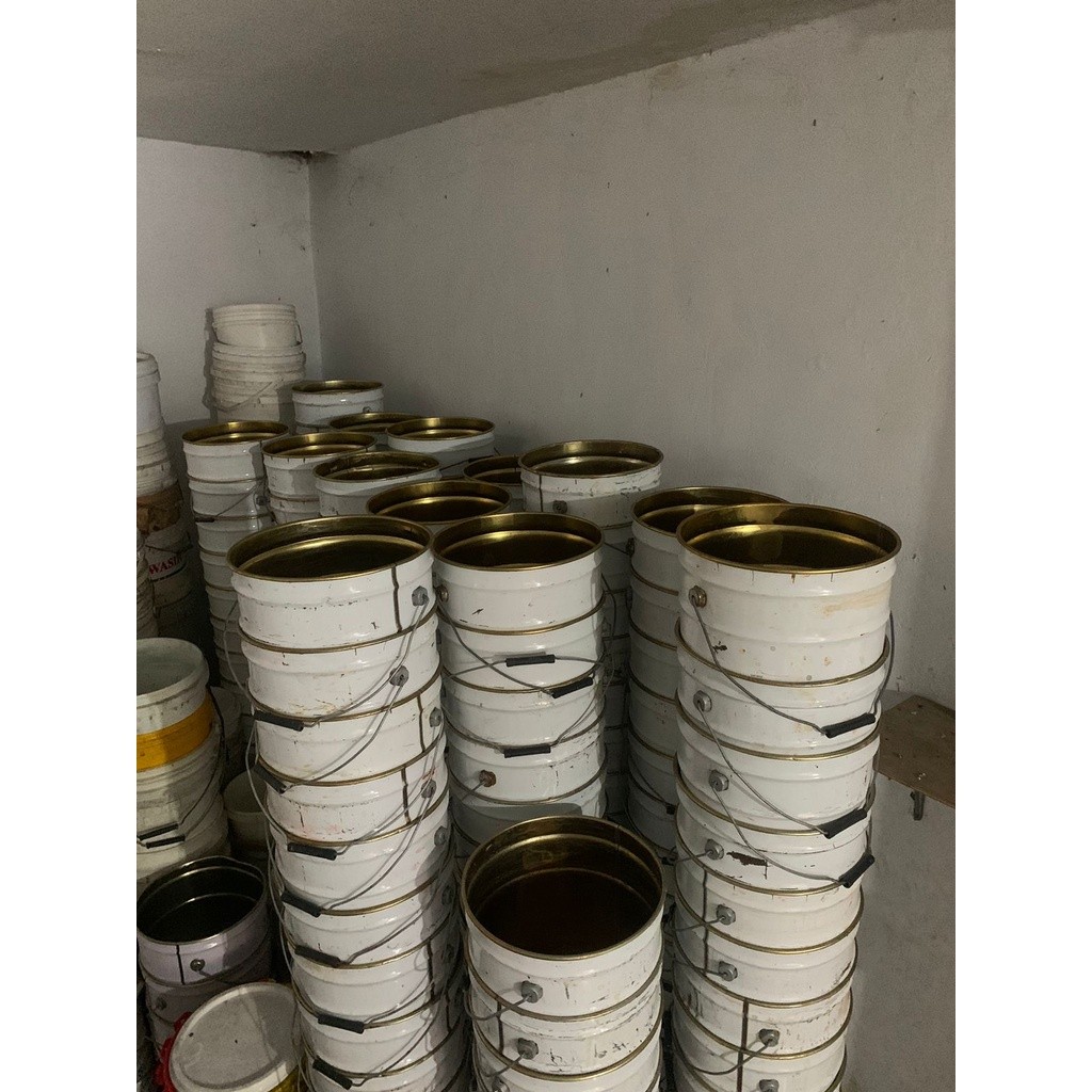 Jual Palken Besi 25kg Ember Pail Besi Tong Ember Palken 20liter plus ...
