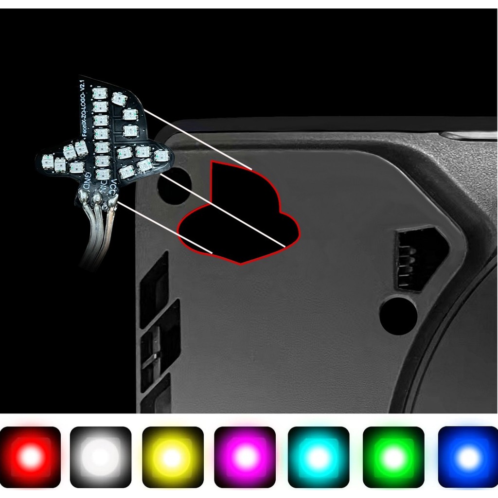 Jual RGB Mood Light with Music Sync 400+ Lighting Effects For PS5 Slim ...