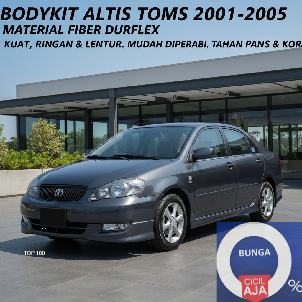 Jual cicilan 0% BODYKIT toyota altis 2001-2005 BODY KIT ALTIS BODIKIT ...