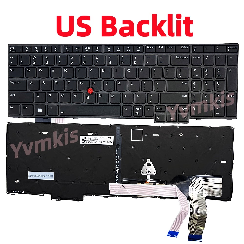 Jual RussianUS Backlit Keyboard for Lenovo Thinkpad T16 Gen 1 GEN 2 ...