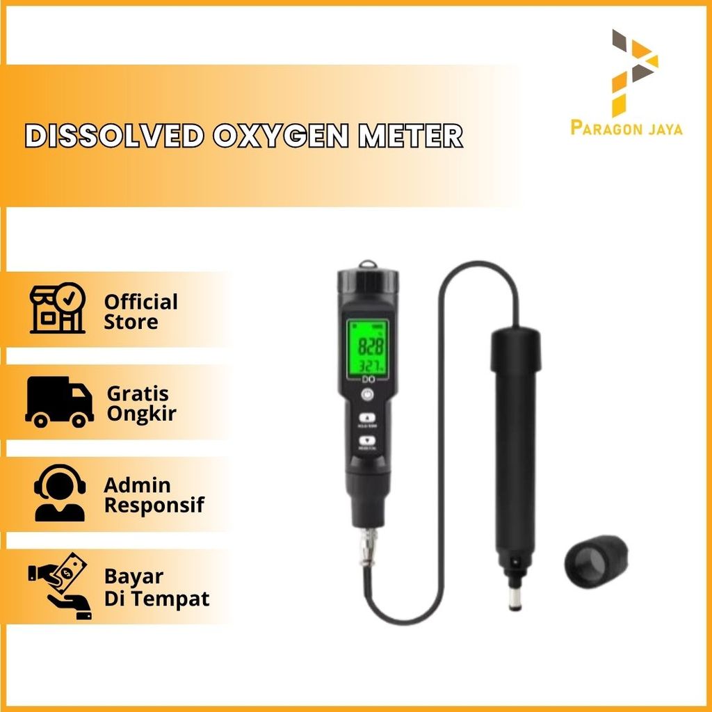 Jual Dissolved Oxygen Meter DO9100 DO Tester Oksigen Water Air Disolved ...