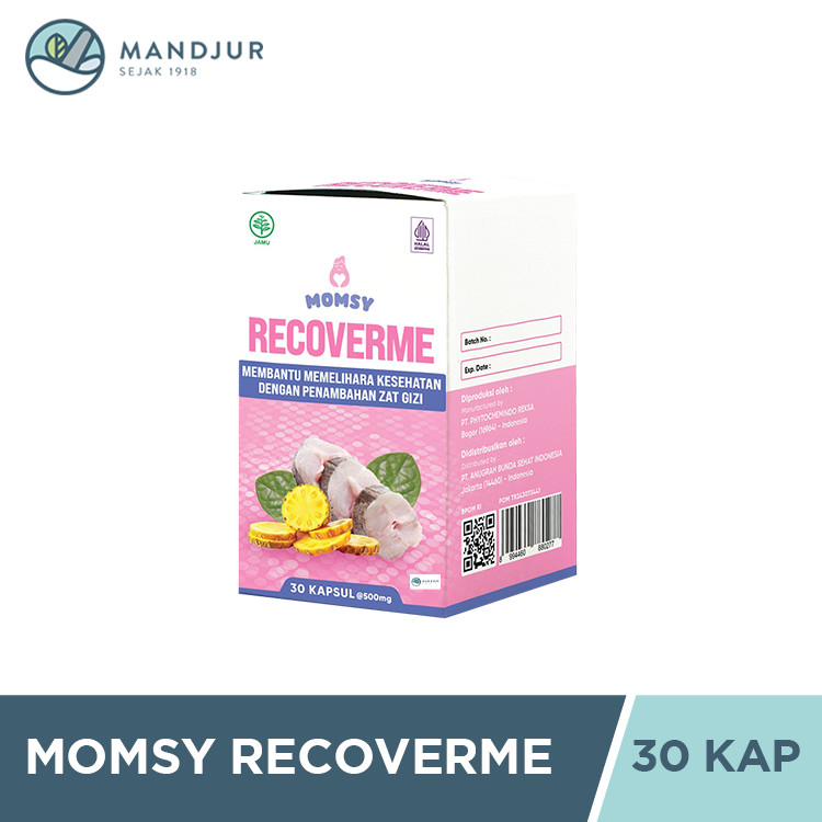 Momsy Recoverme 30 Kapsul - Membantu Pemulihan Luka Lahiran