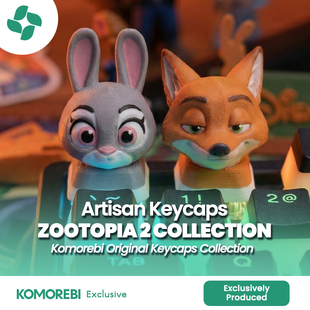 Jual Artisan Keycap Zootopia 2 Collection Varian Nick Wilde Judy Hopps ...