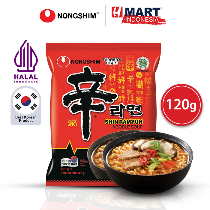 Jual NONGSHIM Shin Ramyun Spicy Mushroom - Mie Instan Rasa Jamur Pedas ...