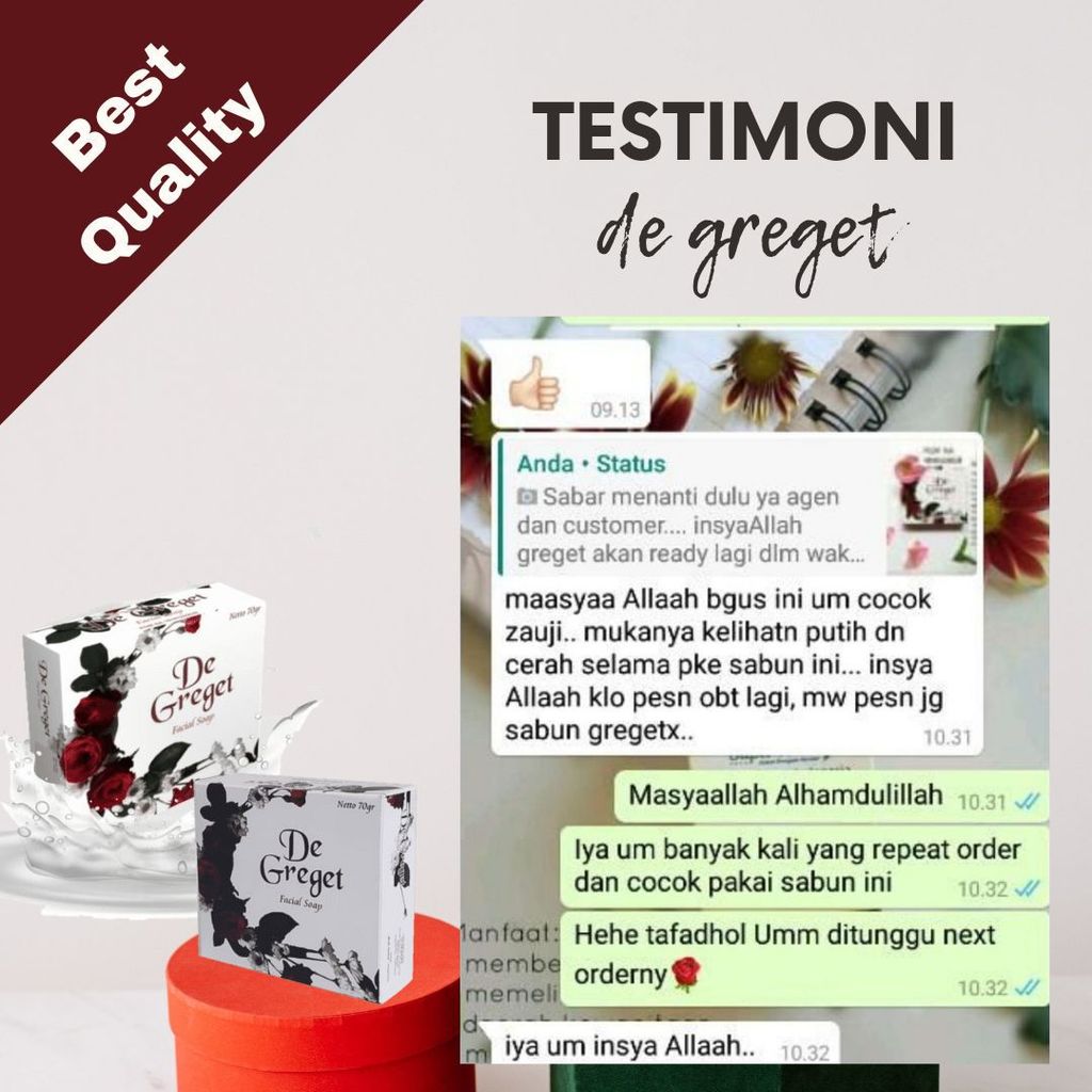 Jual Muka Putih Dan Cerah - De Greget | Facial & Body Shoap | Perontok ...