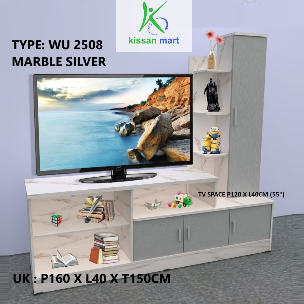 Jual Meja Buffet Rak TV / Cabinet TV Minimalis | Shopee Indonesia