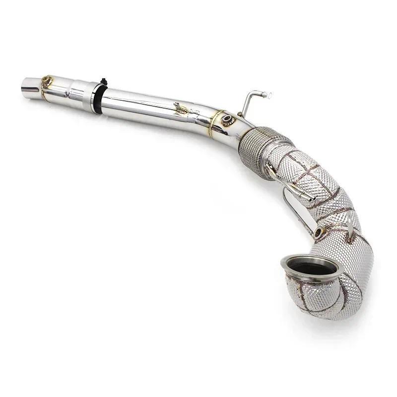 Jual Section High flow Pipes branch downpipe Exhaust Pipe with Q3 20T ...