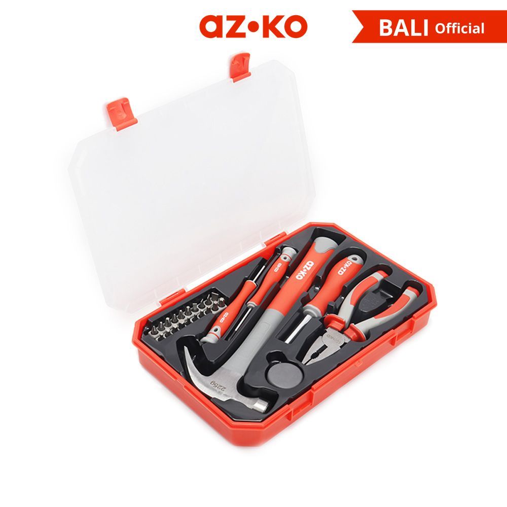 Jual AZKO Azko Set 26 pcs Perkakas Rumah Tangga - Mix Set Perkakas Tool ...