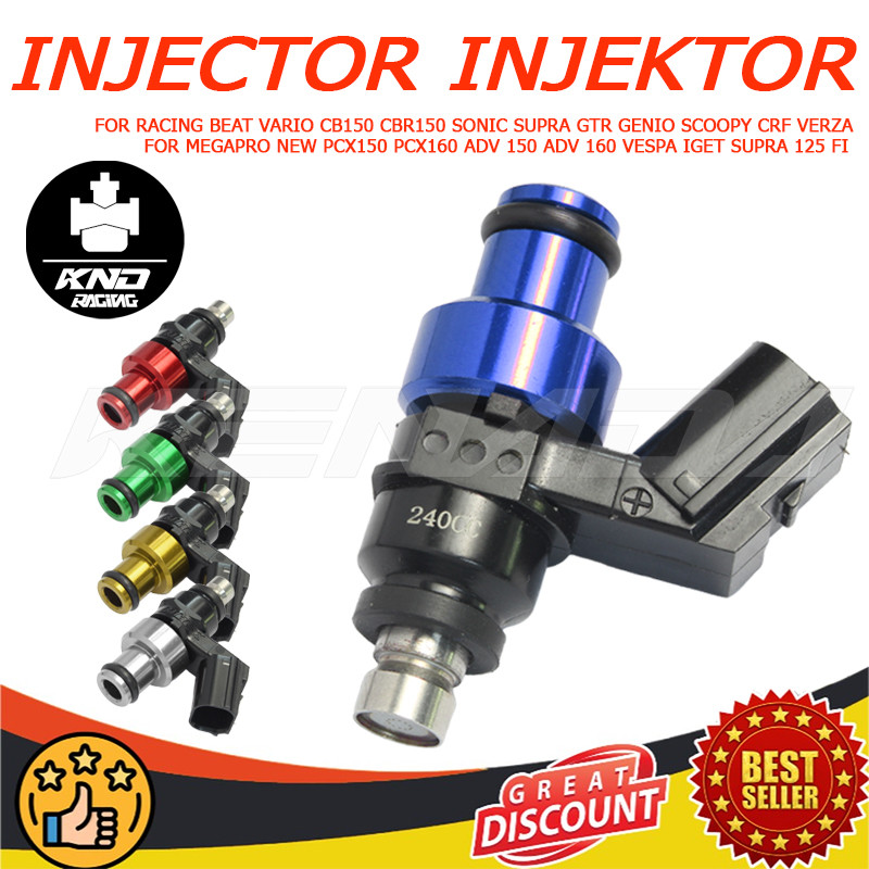 Jual RACING CNC INJECTOR INJEKTOR Diperpanjang RACING BEAT VARIO CB150 ...
