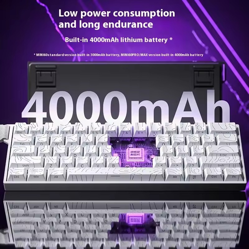 Jual AULA MINI 60HE Magnetic Switch Mechanical Keyboard TriMode ...