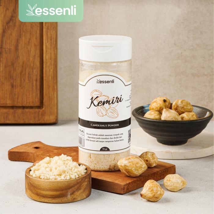 Jual ESSENLI Kemiri Bubuk / Candlenut Powder / Bumbu Rempah Dapur ...