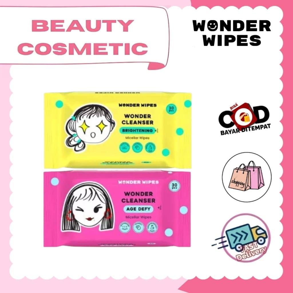 WONDER CLEANSER MICELLAR WIPES 30PCS | Perawatan & Kecantikan / Kosmetik / tissue basah
