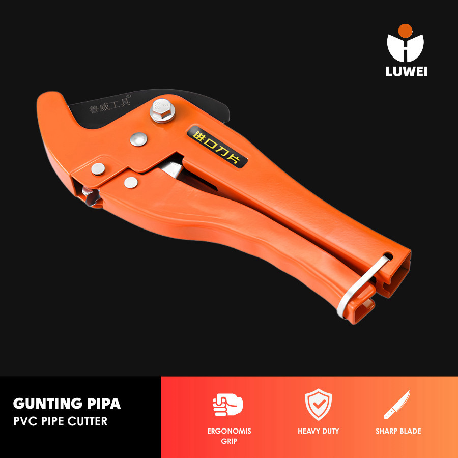 Jual LUWEI GUNTING PIPA PVC 42MM - ALAT POTONG PIPA 42 MM - PIPE CUTTER ...
