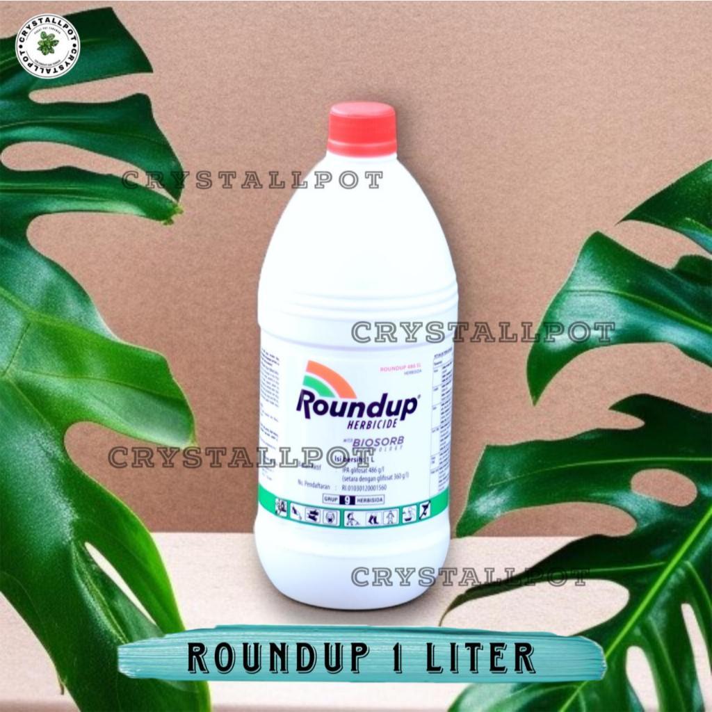 Jual Roundup 486Sl Herbisida Obat Pembasmi Rumput Liar & Gulma 1 Liter ...