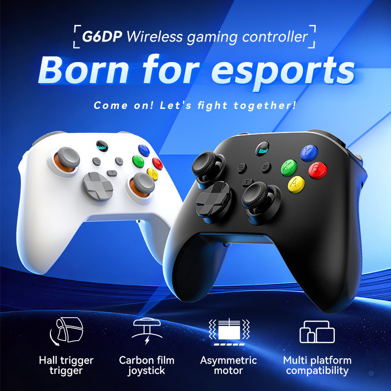 Jual BSP G6DP Wireless Game Controller for Swit/PC/iOS/Android Hall ...