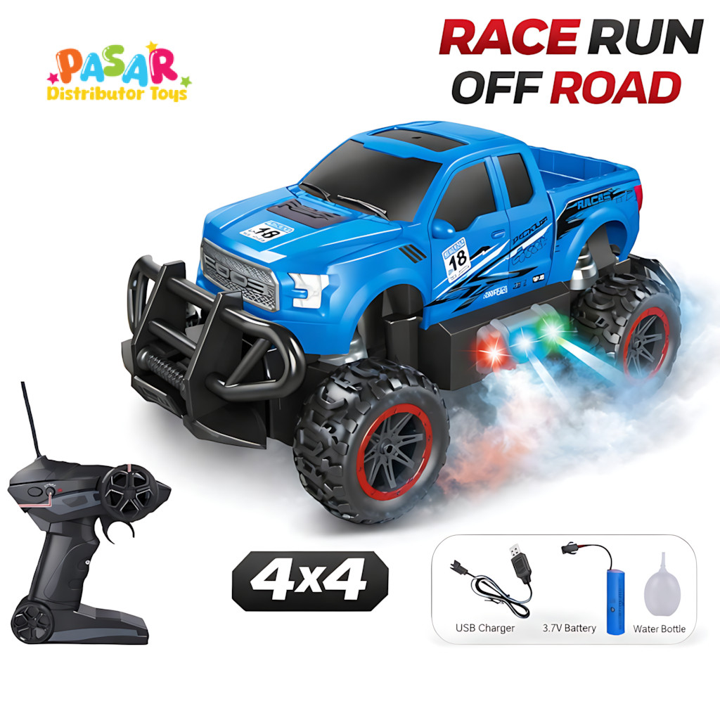 Jual Mainan Anak RACE RUN OFF ROAD SPEED CAR Mobil Remote Control Rc ...