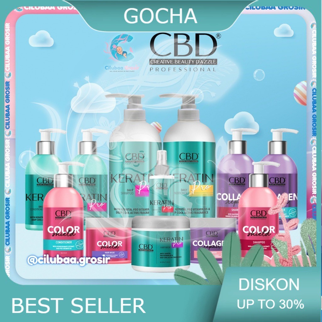 Jual CBD Professional Hair Treatment Color Shield || Keratin Pro ...