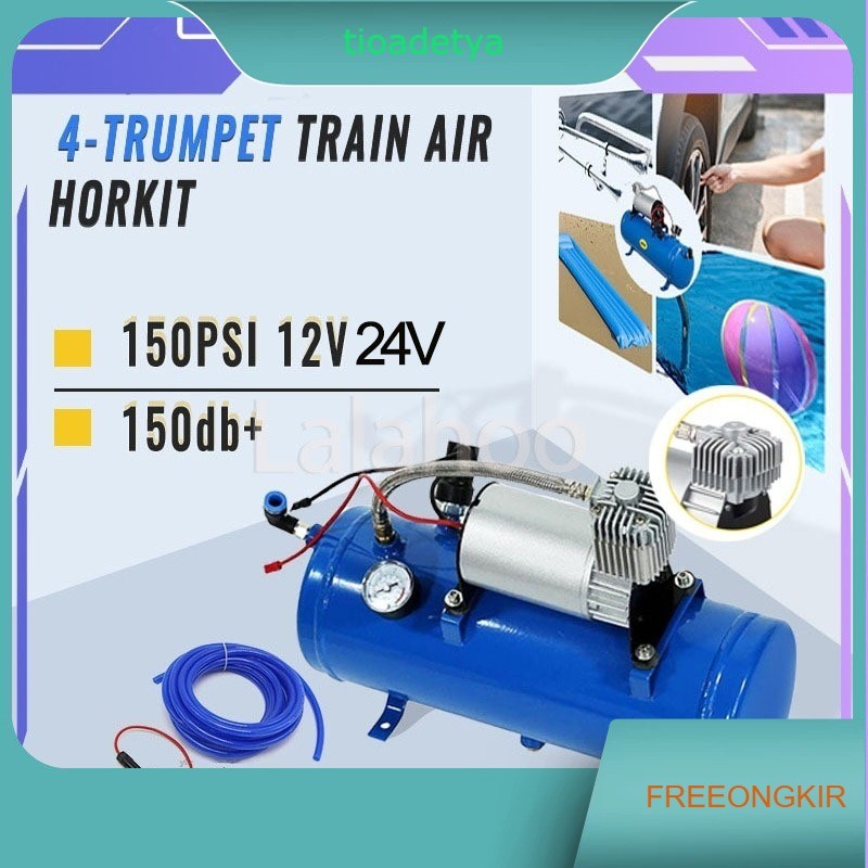 Jual Tabung Kompresor Angin Otomatis 12V 24V air suspension compressor ...
