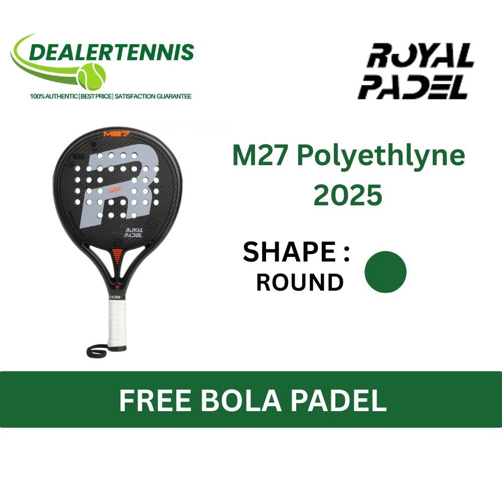 Jual Royal Padel M27 Polyethlyne 2025 Padel Racket | Shopee Indonesia