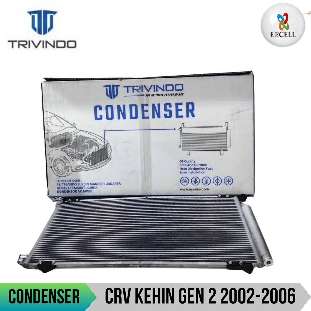 Jual Condensor Condenser Kondensor Radiator Ac Mobil Crv Keihin Gen 2 ...