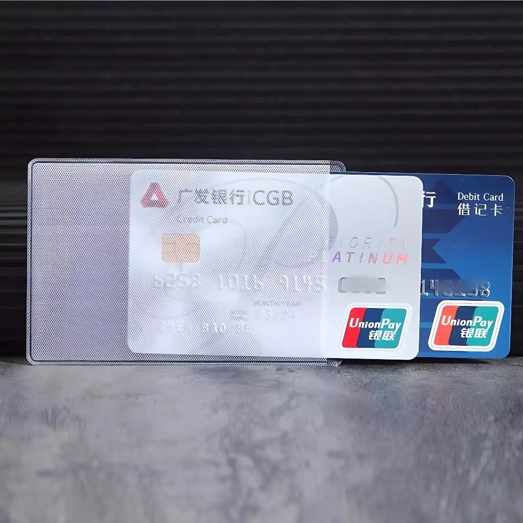Jual Plastik Cover Pelindung Kartu ATM SIM KTP Etoll Emoney idCard ...