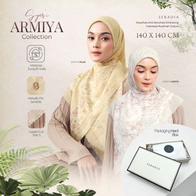 Seradia Hijab Segi Empat Armiya Syar'I Collection